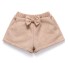 Mädchenshorts mit Schleife J885 creme