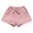 Mädchenshorts mit Schleife J885 rosa