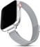 Mágneses szíj Apple Watchhoz 42mm / 44mm / 45mm A4012 ezüst
