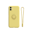 Mágneses védőburkolat Xiaomi Mi 11 Ultra készülékhez sárga