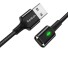 Magnetický dátový USB kábel K459 čierna