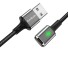 Magnetický dátový USB kábel K459 sivá