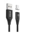Magnetický kabel typu C, pro Apple, micro USB J1380 černá