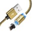 Magnetický nabíjací USB kábel K461 zlatá