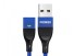Magnetický USB dátový kábel K454 modrá