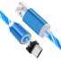 Magnetický USB nabíjací osvetlený kábel 2