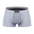 Magnetische Boxershorts für Herren grau