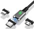 Magnetisches USB-Datenkabel K458 grau