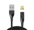 Magnetisches USB-Kabel mit Drehstecker K660 1