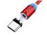 Magnetisches USB-Ladekabel K468 rot