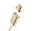 Magnetyczny kabel do transmisji danych USB K498 złoto
