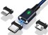 Magnetyczny kabel USB do transmisji danych K458 ciemnoniebieski
