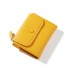 Mały portfel podróżny damski M279 żółty