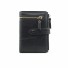 Mały skórzany portfel damski M327 czarny