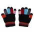 Mănuși colorate pentru copii A126 negru
