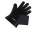 Mănuși de bucătărie din silicon negru