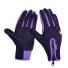 Mănuși de ciclism J385 violet