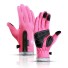 Mănuși de ciclism J386 roz