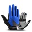 Mănuși de ciclism J393 albastru