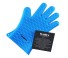Mănuși de grătar din silicon WALFOS albastru