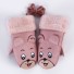 Mănuși de iarnă pentru copii F1 roz