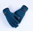 Mănuși de iarnă tricotate J2986 albastru