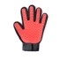 Mănuși de pieptănat roșu