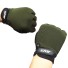 Mănuși fără degete pentru bărbați în stil militar J2636 verde armată