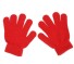 Mănuși fără degete pentru copii J3035 roșu