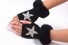 Mănuși fără degete pentru femei cu imprimeu J511 1