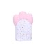 Mănuși pentru copii cu o dantură roz deschis