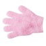 Masážní rukavice do koupele světle růžová