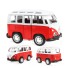 Mașină de jucărie autobuz retro roșu