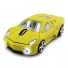 Mașină sport fără fir mouse H14 galben