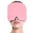 Maska proti migréně a bolestem hlavy růžová