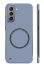 Matný ochranný kryt s podporou MagSafe pro Samsung Galaxy S22 Ultra šedá