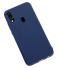 Matný silikonový kryt na Samsung Galaxy A10e tmavě modrá