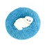 Měkký pelíšek pro kočky a malé psy světle modrá