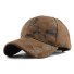 Męska czapka z daszkiem w kamuflażu T228 brązowy