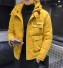 Męska kurtka zimowa S8 żółty