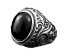 Męski gotycki pierścionek J2224 czarny