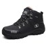 Męskie nieprzemakalne buty zimowe J1494 czarny