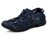 Męskie oddychające buty letnie J2667 ciemnoniebieski