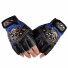 Męskie pirackie rękawiczki niebieski