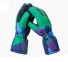 Męskie rękawiczki narciarskie w ciekawym designie J2133 zielony