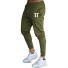 Męskie spodnie dresowe F1360 zieleń wojskowa