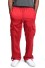 Męskie spodnie dresowe F1405 czerwony