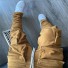 Męskie spodnie dresowe F1417 jasny brąz