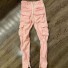 Męskie spodnie dresowe F1417 różowy