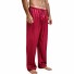 Męskie spodnie od piżamy czerwony